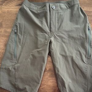 Patagonia Olive/Tan Active Stretch Shorts